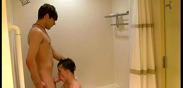  Indian young gay penis movies William and Damien get into the shower